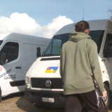 Freiwillige Helfer reisen in die Ukraine