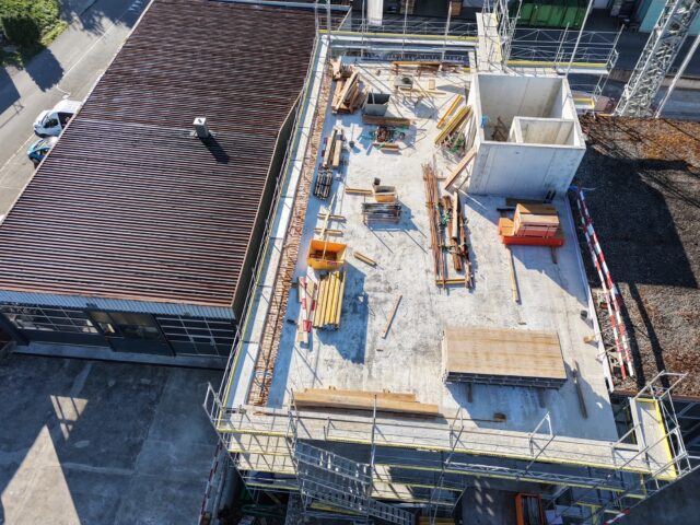 Stand der Bauarbeiten Bild 2